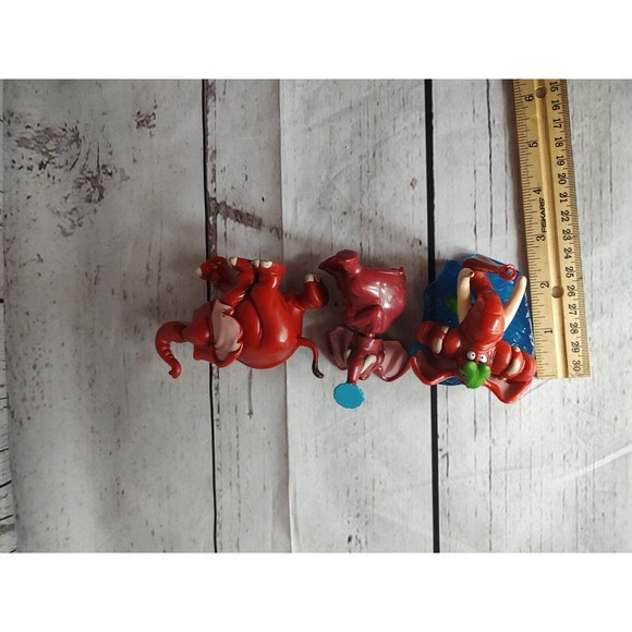 Vintage Lot 3 Toy From Disney's Tarzan Mcdonald's Elephant Mammoth Happy Meal - Picture 9 of 9